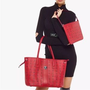 🆕🍒MCM Liz Tote Shopper w/ matching pouch🍒🆕